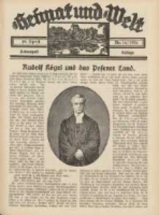 Heimat und Welt: Heimatpost: Beilage 1936.04.18 Nr16