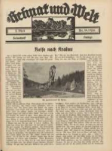 Heimat und Welt: Heimatpost: Beilage 1936.05.02 Nr18