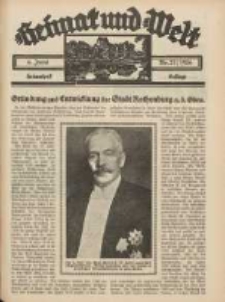Heimat und Welt: Heimatpost: Beilage 1936.06.06 Nr23