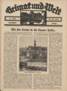 Heimat und Welt: Heimatpost: Beilage 1936.07.11 Nr28