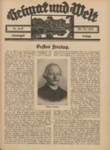 Heimat und Welt: Heimatpost: Beilage 1936.07.18 Nr29