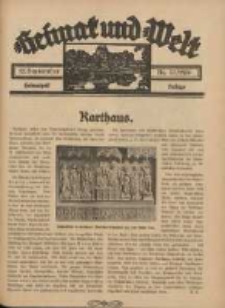 Heimat und Welt: Heimatpost: Beilage 1936.09.12 Nr37