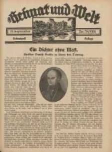 Heimat und Welt: Heimatpost: Beilage 1936.09.19 Nr38