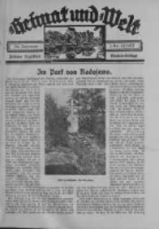 Heimat und Welt: Heimatpost: Beilage 1937.01.16 Nr3