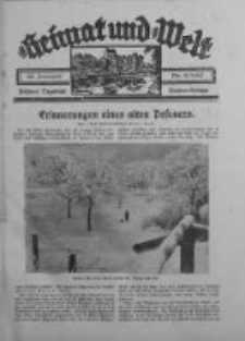 Heimat und Welt: Heimatpost: Beilage 1937.01.23 Nr4
