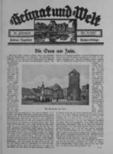 Heimat und Welt: Heimatpost: Beilage 1937.02.20 Nr8