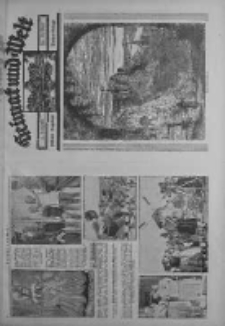 Heimat und Welt: Heimatpost: Beilage 1937.08.14 Nr33