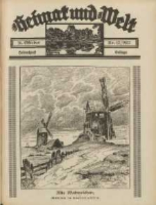 Heimat und Welt: Heimatpost: Beilage 1937.10.16 Nr42