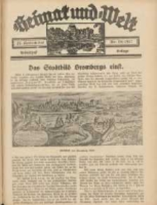 Heimat und Welt: Heimatpost: Beilage 1937.11.27 Nr48