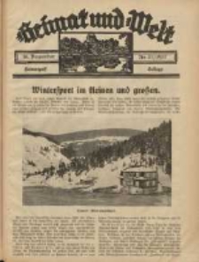 Heimat und Welt: Heimatpost: Beilage 1937.12.18 Nr51