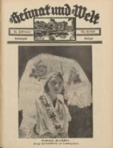 Heimat und Welt: Heimatpost: Beilage 1938.02.26 Nr9
