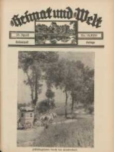 Heimat und Welt: Heimatpost: Beilage 1938.04.30 Nr18