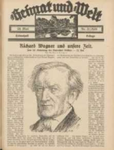 Heimat und Welt: Heimatpost: Beilage 1938.05.21 Nr21