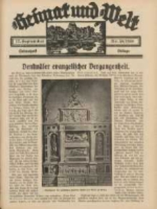 Heimat und Welt: Heimatpost: Beilage 1938.09.17 Nr38