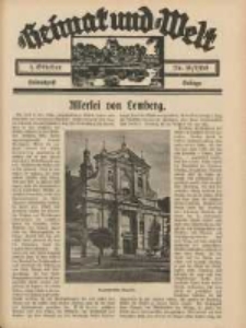 Heimat und Welt: Heimatpost: Beilage 1938.10.01 Nr40