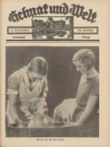 Heimat und Welt: Heimatpost: Beilage 1938.11.05 Nr45