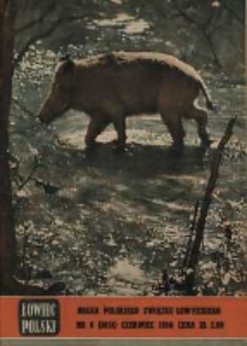 Łowiec Polski 1956 Nr6