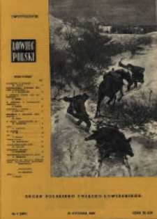 Łowiec Polski 1959 Nr2