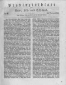 Provinzialblatt f&uuml;r Kur-, Liv- und Esthland. 1834.01.11 No2