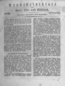 Provinzialblatt für Kur-, Liv- und Esthland. 1834.06.21 No25