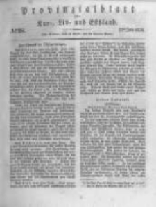 Provinzialblatt f&uuml;r Kur-, Liv- und Esthland. 1834.07.12 No28
