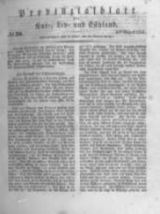 Provinzialblatt f&uuml;r Kur-, Liv- und Esthland. 1834.08.30 No35