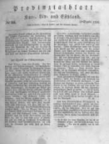 Provinzialblatt f&uuml;r Kur-, Liv- und Esthland. 1834.09.06 No36