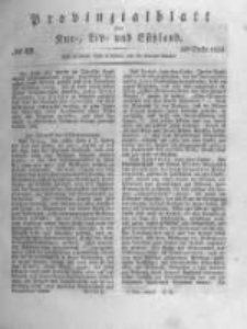 Provinzialblatt f&uuml;r Kur-, Liv- und Esthland. 1834.10.18 No42