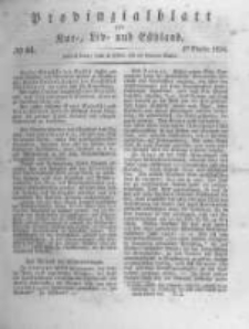 Provinzialblatt f&uuml;r Kur-, Liv- und Esthland. 1834.11.01 No44