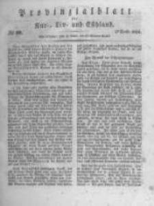 Provinzialblatt f&uuml;r Kur-, Liv- und Esthland. 1834.12.06 No49