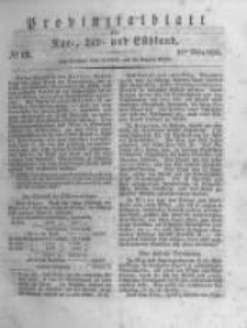 Provinzialblatt f&uuml;r Kur-, Liv- und Esthland. 1835.03.21 No12