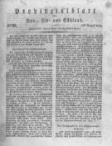 Provinzialblatt f&uuml;r Kur-, Liv- und Esthland. 1835.08.29 No35
