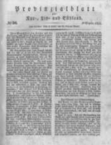 Provinzialblatt f&uuml;r Kur-, Liv- und Esthland. 1835.09.05 No36