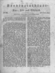 Provinzialblatt f&uuml;r Kur-, Liv- und Esthland. 1835.10.31 No44