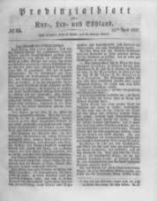 Provinzialblatt für Kur-, Liv- und Esthland. 1837.04.05 No15