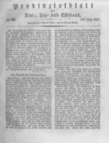 Provinzialblatt f&uuml;r Kur-, Liv- und Esthland. 1837.07.29 No30