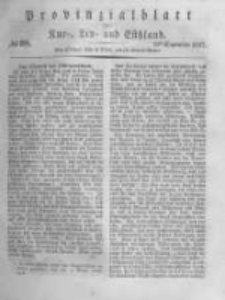 Provinzialblatt f&uuml;r Kur-, Liv- und Esthland. 1837.09.23 No38