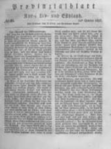 Provinzialblatt für Kur-, Liv- und Esthland. 1837.10.14 No41