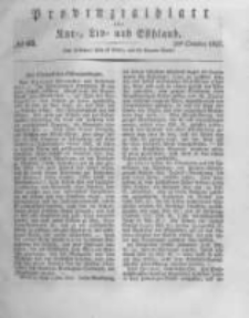 Provinzialblatt f&uuml;r Kur-, Liv- und Esthland. 1837.10.28 No43