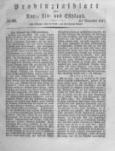 Provinzialblatt f&uuml;r Kur-, Liv- und Esthland. 1837.11.11 No45