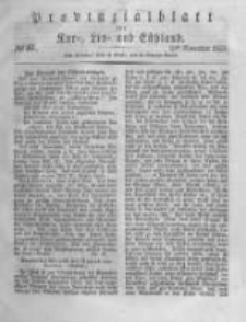 Provinzialblatt für Kur-, Liv- und Esthland. 1837.11.25 No47