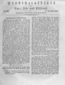 Provinzialblatt f&uuml;r Kur-, Liv- und Esthland. 1837.12.02 No48
