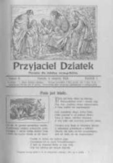 Przyjaciel Dziatek: pisemko dla dziatwy ewangelickiej. 1924 R.1 nr8