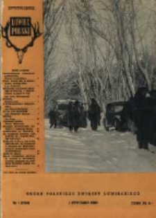 Łowiec Polski 1960 Nr1