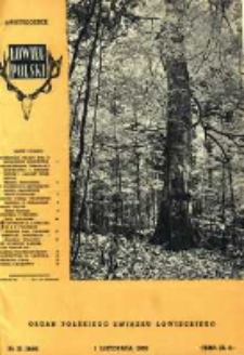 Łowiec Polski 1960 Nr21