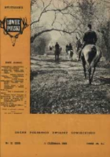 Łowiec Polski 1962 Nr11