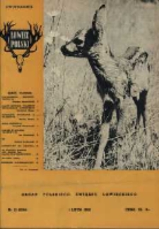 Łowiec Polski 1962 Nr13