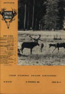 Łowiec Polski 1962 Nr18