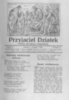 Przyjaciel Dziatek: pisemko dla dziatwy ewangelickiej. 1925 R.2 nr4