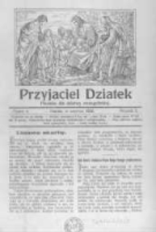 Przyjaciel Dziatek: pisemko dla dziatwy ewangelickiej. 1928 R.5 nr6